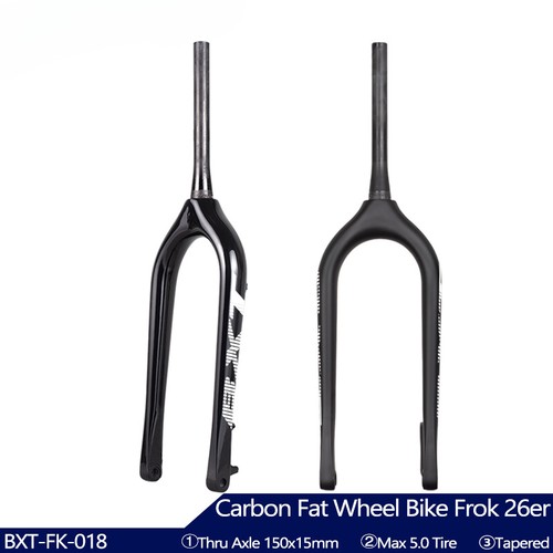 Carbon fiber snow bike - snow, fat