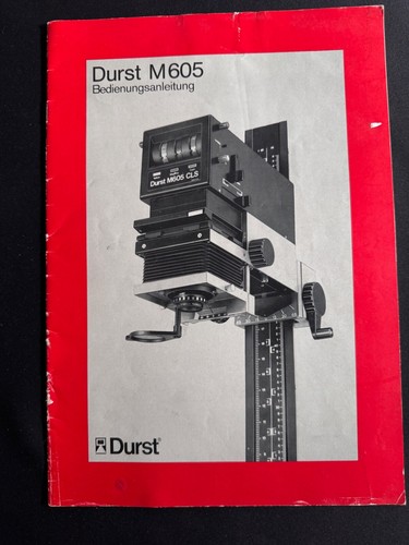 A0944 durst m605 manuale - m605,