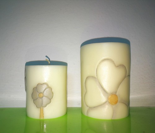 Set due candele thun - due, con