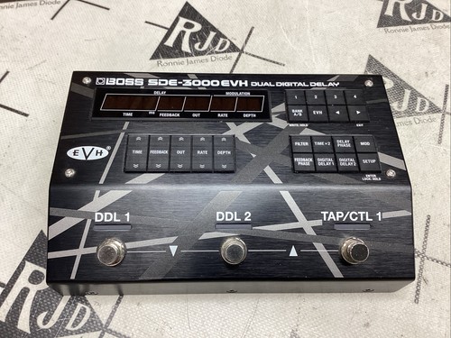 Boss sde 3000 evh pedale - sde-3000,