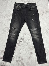 Jeans denim Zara grigio