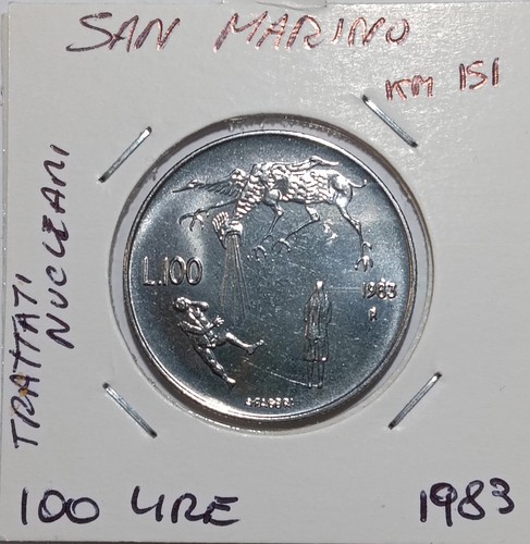 San marino 100 lire - 1983,