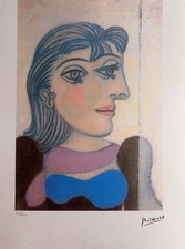 Pablo Picasso Litografia Su