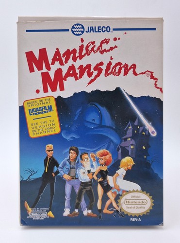 Maniac mansion nintendo - maniac,