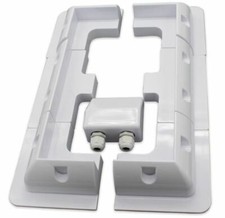 KIT Staffe in abs per fissare