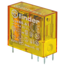 Relè relay 230Vca 16A 1 scambio contatto mini 230V 220V finder 40.61.8.240.0000