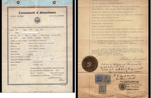 Gf0016 certificato di morte - -,