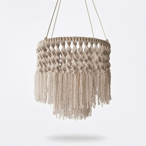 Paralume macramè boho - in,