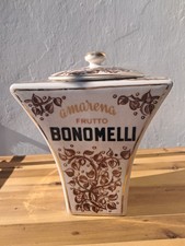 vaso vintage ● AMARENA BONOMELLI in ceramica con coperchio 