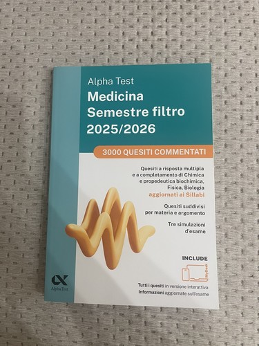 Alpha test medicina semestre - alpha,
