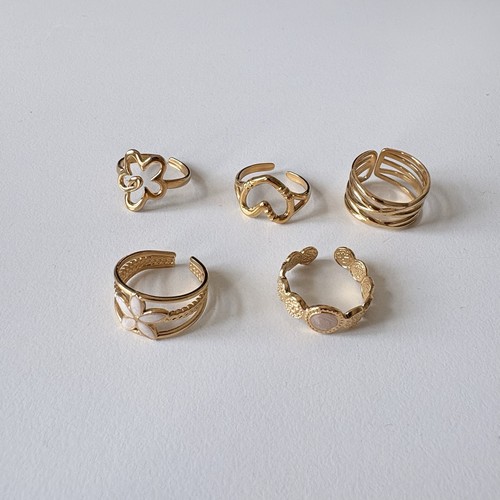 Set anelli ancora in - /,