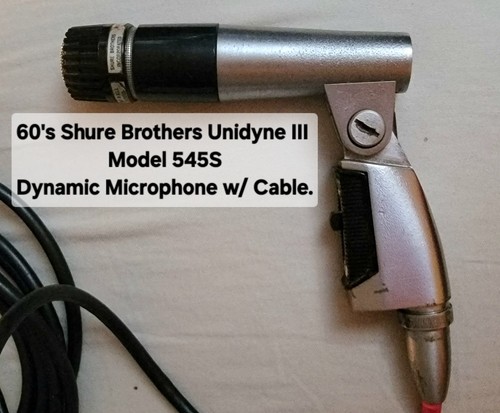 Microfono vintage shure - microfono,