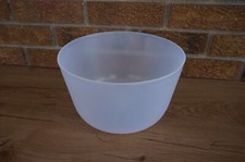 TUPPERWARE Spinning Chef Insalata Spinner BOWL solo 1 Gal bottiglia con impugnatura rossa traslucida