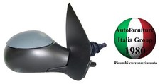 SPECCHIO SPECCHIETTO RETROVISORE DX MECCANICO VERN PER PEUGEOT 206 1998>2003
