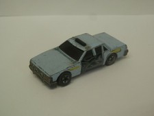 Vecchia automobile giocattolo HOT WHELLES POLIZIA INCIDENTE 1983 POLICE DELLA DI