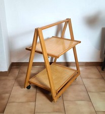 carrello pieghevole Fratelli Reguitti annii'70. Legno di acero. 