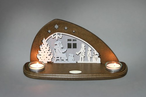 Porta tealight bescherung - tealight,