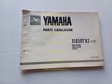 Yamaha XJ 650 T Turbo 11T 1982 catalogo ricambi originale moto spare parts list
