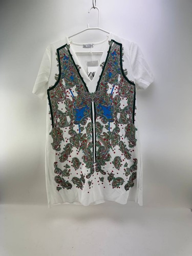 Zara abito tunica bianco - abito,