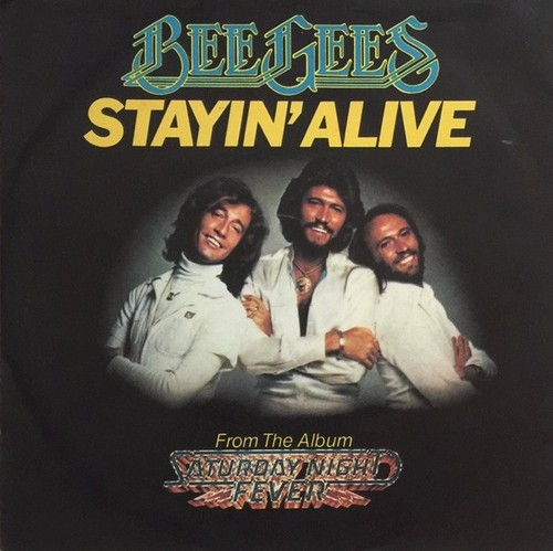 Bee gees stayin alive - gees,