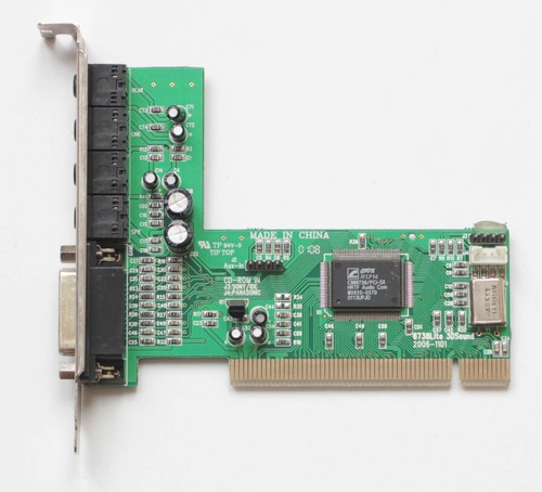 Scheda audio pci - scheda,