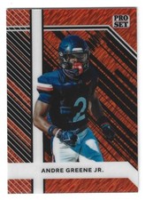2024 Leaf Collective Andre Greene Jr Pro Set Base PSB-11 Orange Shimmer 10/10