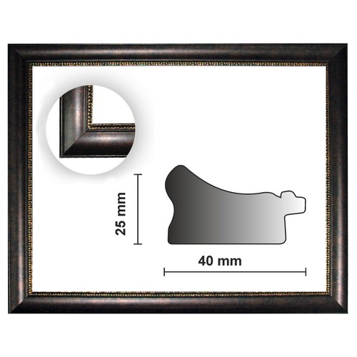 Cornice barocca braun fine - barocca,