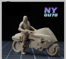 1:64 Judge Dredd scena moto