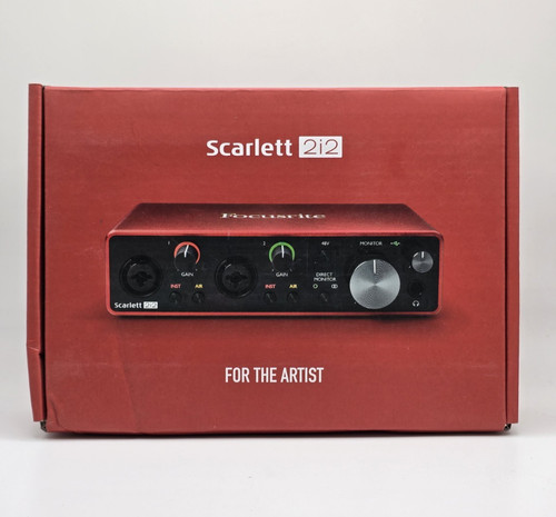 Focusrite scarlett 2i2 - 2i2, 3a