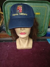 CAPPELLO BERRETTO DA BASEBALL MARINA MILITARE ITALIANA RARITA'!!