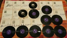 Vintage lotto stock dischi - 32,