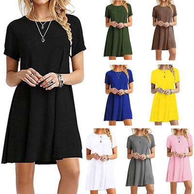 Abito maniche corte shopee - abito,