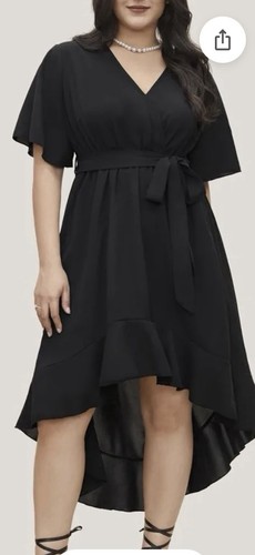 Abito nero bloom chic - abito,