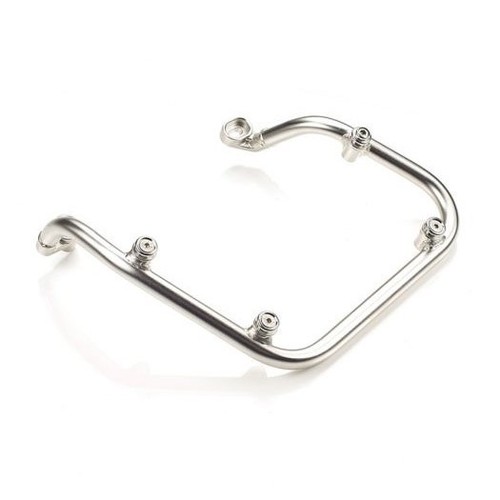 Staffa fissaggio cromata