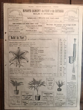 SEMENTI da FIORI E ORTAGGI,PIANTE -MILANO PRIMI 900 LISTINO PREZZI-N.25