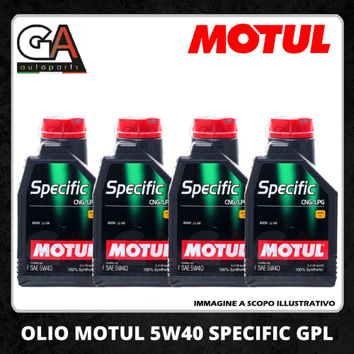 Litri olio motul 5w40 - 4,