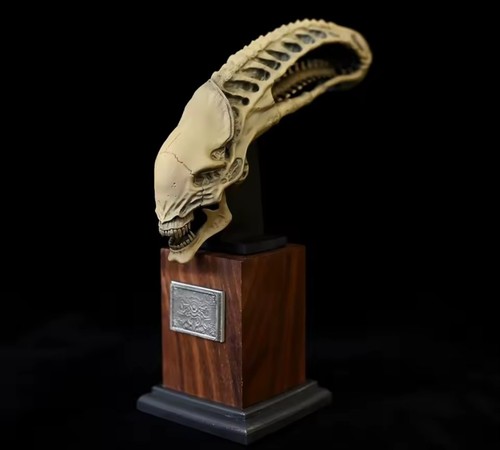 Teschio xenomorfo alieno - teschio,
