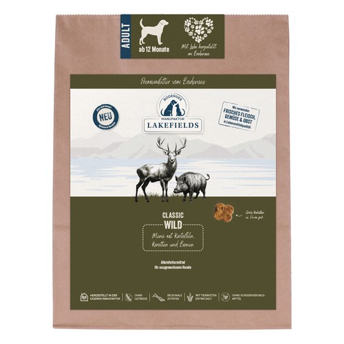 Lakefields premium 1kg menù - lakefields,