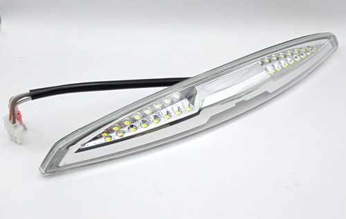 Lampada sole led cromata - lampada,
