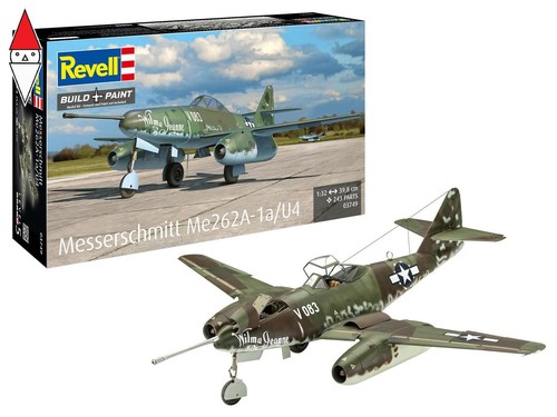 Kit revell messerschmitt - 1/32,