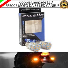 COPPIA LAMPADE A LED FRECCE POSTERIORI PER HARLEY 883 SPORTSTER 2001-2005 CUSTOM