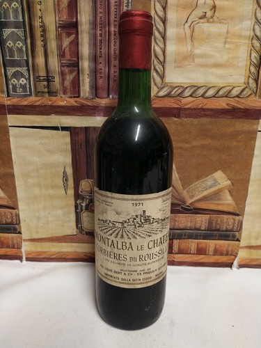 Vino 1971 montalba - vino, chateau