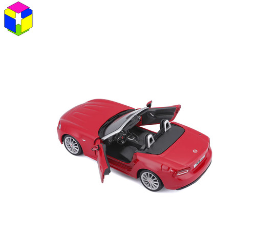 Fiat 124 spider burago - burago, scala