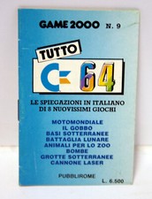 GAME 2000 N .9 MOTOMONDIALE IL GOBBO CANNONE LASER ETC COMMODORE FR1 62327