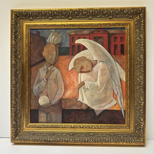 Quadro surrealista russo - surrealista,