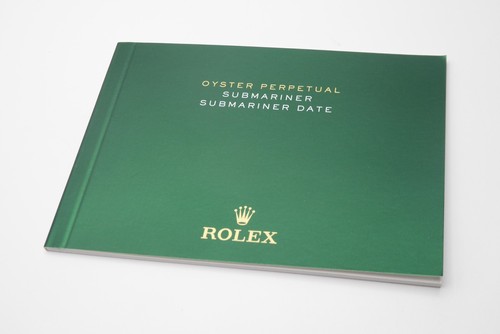 Opuscolo data rolex submariner - data,