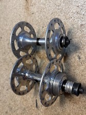 Set mozzo disco Campagnolo vintage flangia alta 36 fori 120/100 36h Campy QR