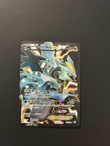 Carta pokèmon kyurem nero - kyurem,
