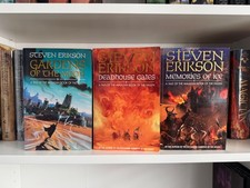 Malazan 1-3 🥇 1st Editions