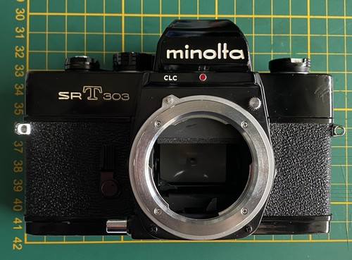 Minolta srt 303 - minolta, nera